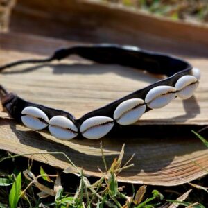Warrior Cowry bead necklace